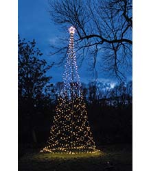 LED-Baum mit Stern