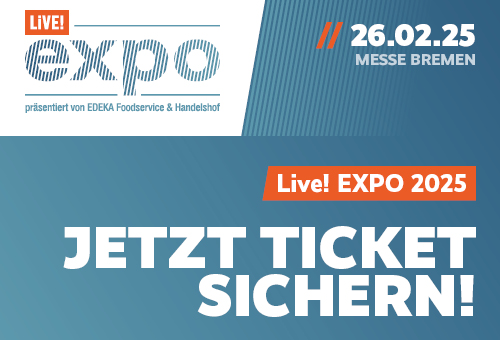 Live! EXPO Fachmesse 2025 in Bremen und Nürnberg